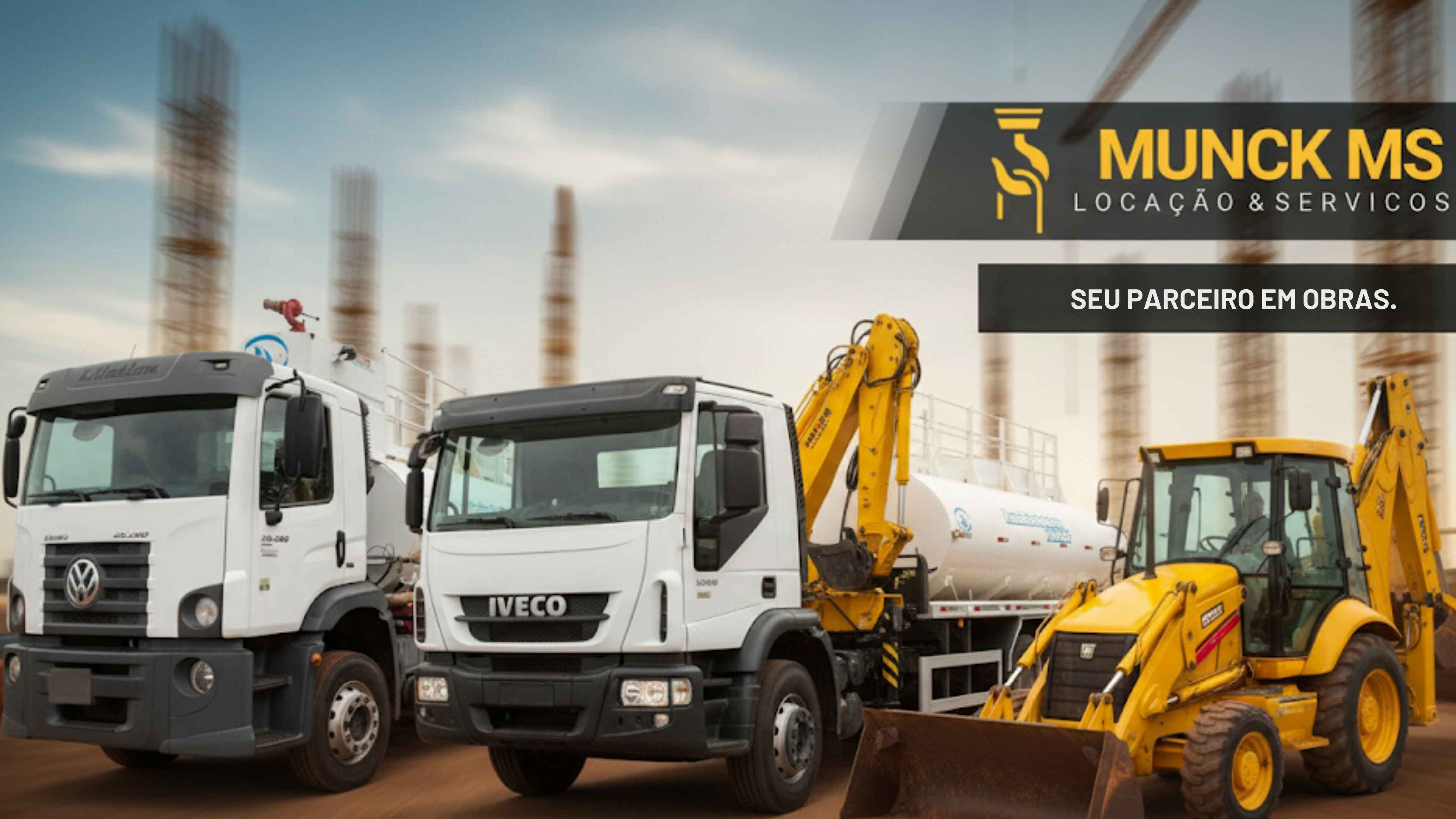 Locação de Caminhão Munck Articulado - CAMPO GRANDE MS